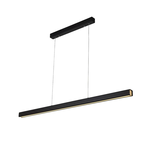 Pendant Lamp LINEAR 120cm black 4k Altavola Design Wood black mat