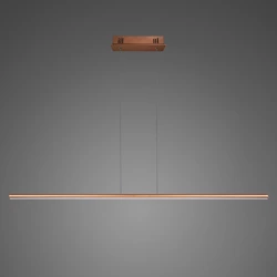 Pendant Lamp LINEA No.1 120 cm 3k copper dimmabe Altavola Design