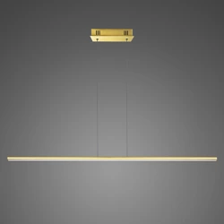 Pendant Lamp LINEA No.1 120 cm 3k gold Altavola Design