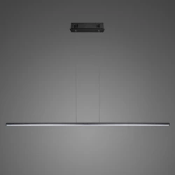 Pendant Lamp LINEA No.1 120 cm 4k black dimmable Altavola Design