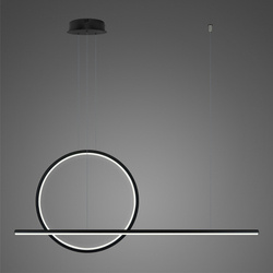 Pendant Lamp LINEA No.2 100 Φ40 cm black 3k Altavola Design