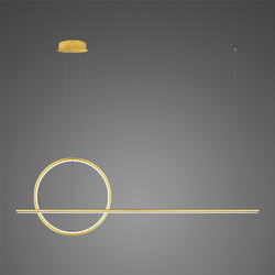 Pendant Lamp LINEA No.2 Φ40 cm 3k gold Altavola Design