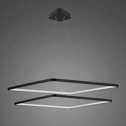 Pendant Lamp Led Quadrat No. 2 in 4k black dimmable Altavola Design