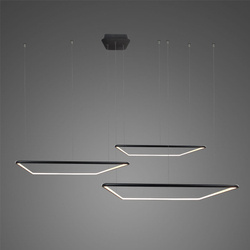 Pendant Lamp Led Quadrat No.3 CO3  in 3k black dimmable Altavola Design