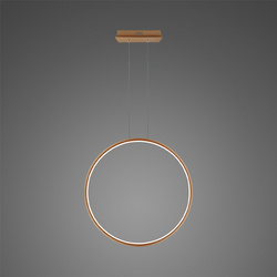 Pendant Lamp Led Ring No.1 X Φ60 cm in 3k copper Altavola Design