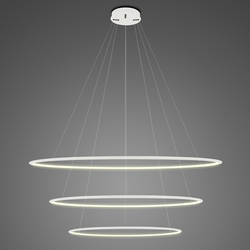 Pendant Lamp Led Ring No.3 Φ100 cm in 3k  white Altavola Design