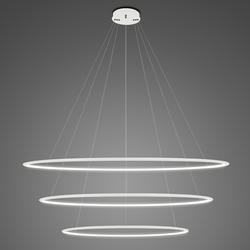 Pendant Lamp Led Ring No.3 Φ120 cm in 4k white Altavola Design