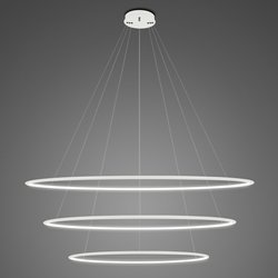 Pendant Lamp Led Ring No.3 Φ120 cm in 4k white dimmable Altavola Design