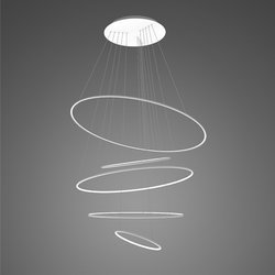 Pendant Lamp Led Ring No.5 Φ150 cm in 3k white dimmable Altavola Design