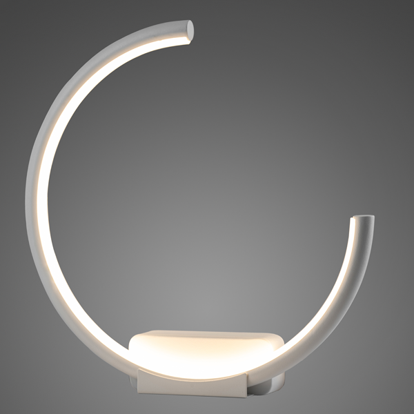 Altavola Design: Wall Lamp Led Ring no.1 moon white