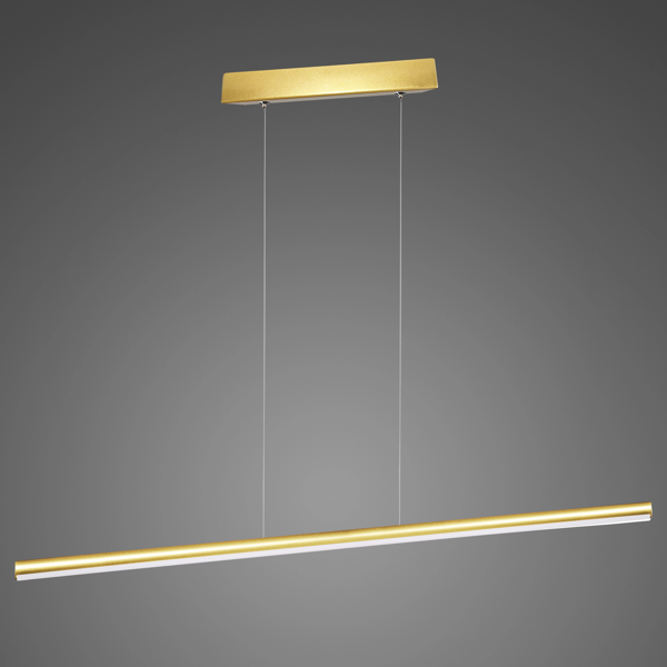Pendant Lamp LINEA No.1 120 cm 4k gold Altavola Design