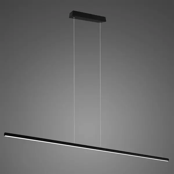 Pendant Lamp LINEA No.1 120cm 3k black  Altavola Design