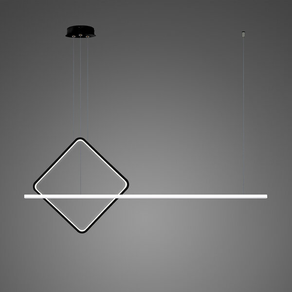 Pendant Lamp LINEA No.4 A 40 cm black-white 3k Altavola Design