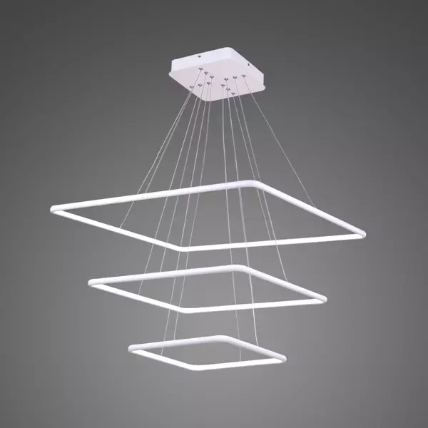 Pendant Lamp Led Quadrat No. 3  in 4k white Altavola Design