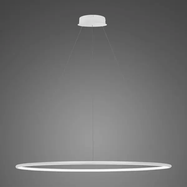 Pendant Lamp Led Ring No.1 Φ120 cm in 3k white Altavola Design