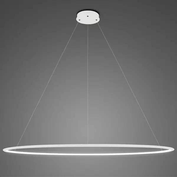 Pendant Lamp Led Ring No.1 Φ230 cm in 4k white Altavola Design