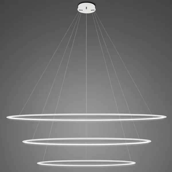 Pendant Lamp Led Ring No.3 Φ230 cm in 4k white Altavola Design