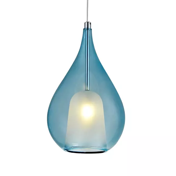Pendant lamp EUFORIA No. 4 blue Altavola Design 