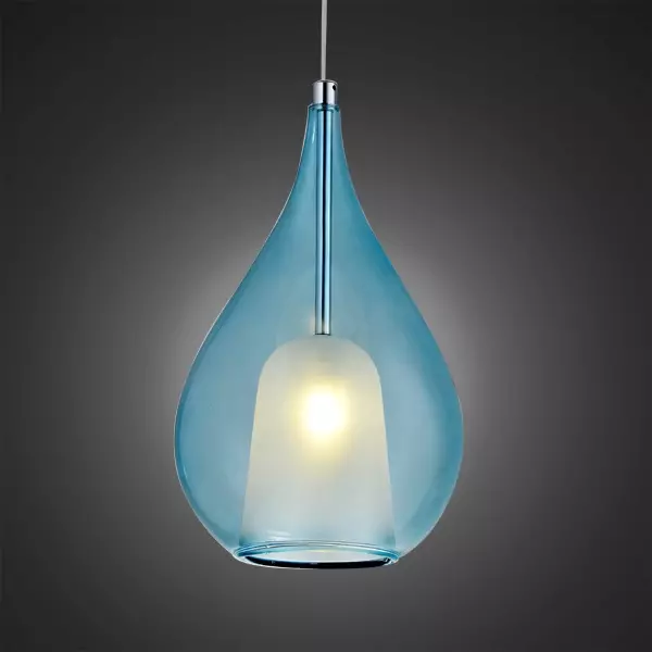 Pendant lamp EUFORIA No. 4 blue Altavola Design 