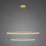 Altavola Design: Pendant Lamp Led Ring No. 2 black Φ60 cm in 3k