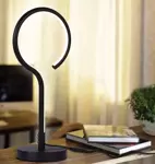 Altavola Design: Table Lamp Led Ring no.1 in 4k black 