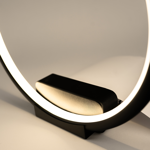 Altavola Design: Wall Lamp Led Ring no. 1 in  3k black 