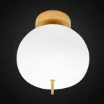 Exclusive LED plafon white gold Apple CE Altavola Design