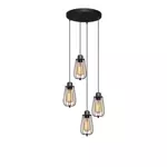 KOPENHAGEN LOFT GREY-BROWN CO4 – chandelier  Altavola Design