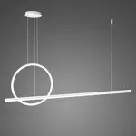 Pendant Lamp LINEA No.2 Φ40 cm white 3k dimmable Altavola Design