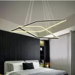 Pendant Lamp Led Quadrat No. 2 black out  3k Altavola Design