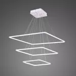 Pendant Lamp Led Quadrat No. 3 white in 3k Altavola Design