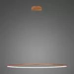 Pendant Lamp Led Ring No.1 Φ120 cm in 3k copper dimmable Altavola Design