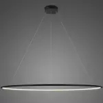 Pendant Lamp Led Ring No.1 Φ230 cm in 2700k black dimmable Altavola Design