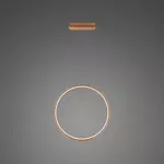 Pendant Lamp Led Ring No.1 X Φ40 cm in 3k copper Altavola Design