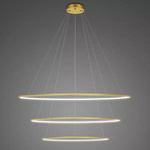 Pendant Lamp Led Ring No.3 Φ100 cm in 2700K gold Altavola Design