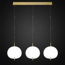 Hängende Weißgoldlampe Apple CL3 LED