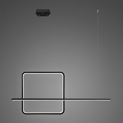 Pendelleuchte Led LINEA No.5 A 60cm schwarz 3k