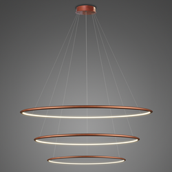 Pendelleuchte Led Ring No.3 100 cm 3k copper