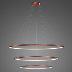 Pendelleuchte Led Ring No.3 100 cm 4k copper