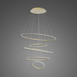 Pendelleuchte Led Ring No.5 120 cm 3k golden