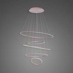 Pendelleuchte Led Ring No.5 120 cm 3k roségold