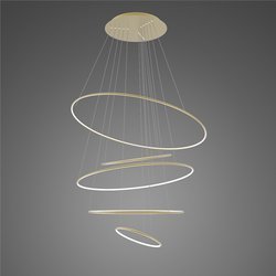 Pendelleuchte Led Ring No.5 150 cm 3k golden dimmbar