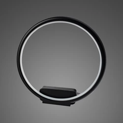 Wandlampe Led Ring No.1 3k schwarz