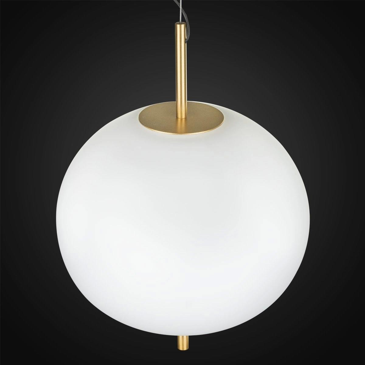 Exklusive LED hängende Weißgoldlampe Apple P Altavola Design
