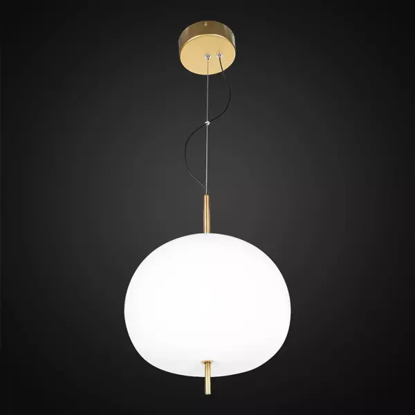 Exklusive LED hängende Weißgoldlampe Apple P Altavola Design