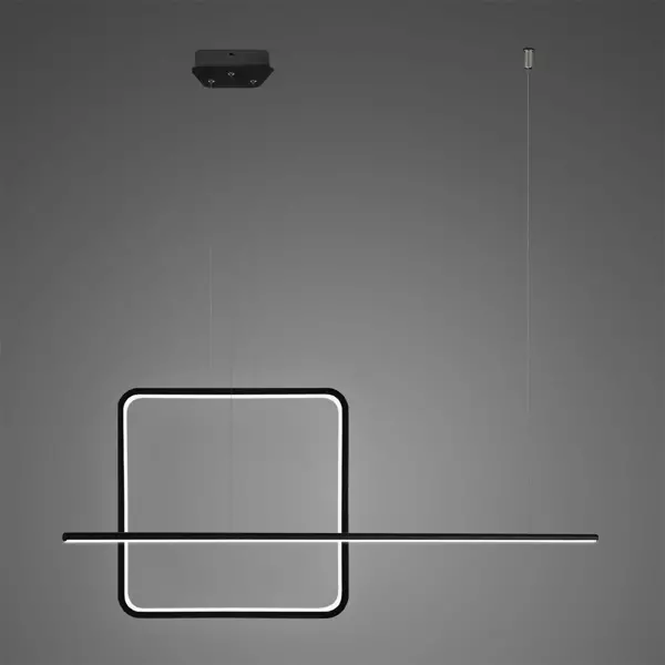 Pendelleuchte Led LINEA No.5 A 60 cm schwarz 4k Altavola Design