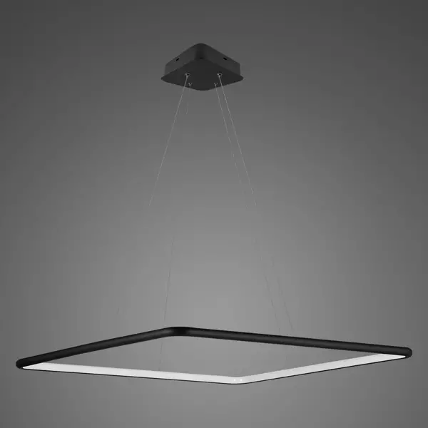 Pendelleuchte Led Quadrat No.1 60cm 3k schwarz