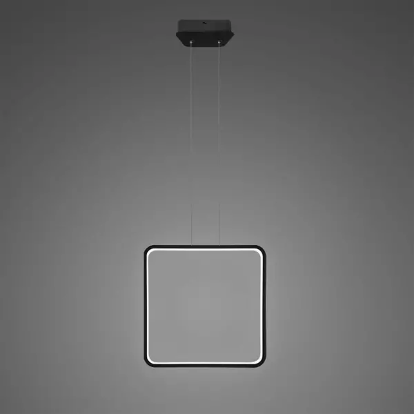 Pendelleuchte Led Quadrat No. 1 X Φ40 in 3k schwarz Altavola Design