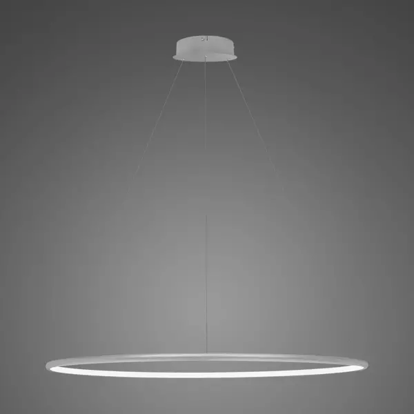 Pendelleuchte Led Ring No.1 100 cm 3k silber dimmbar