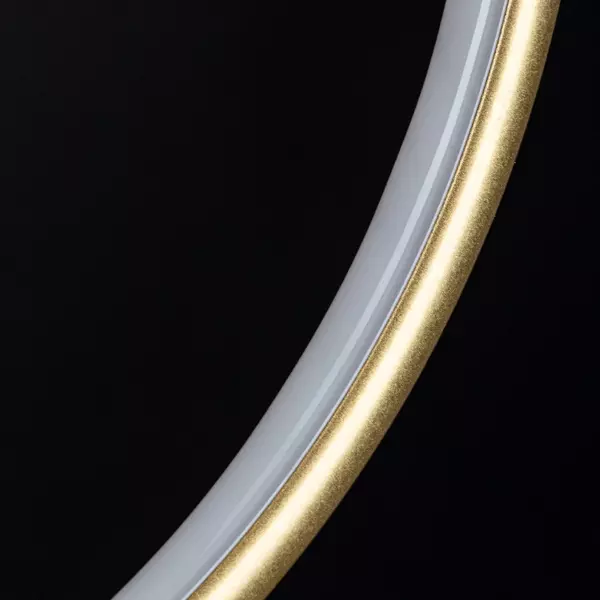 Pendelleuchte Led Ring No.1 100 cm 4k golden dimmbar